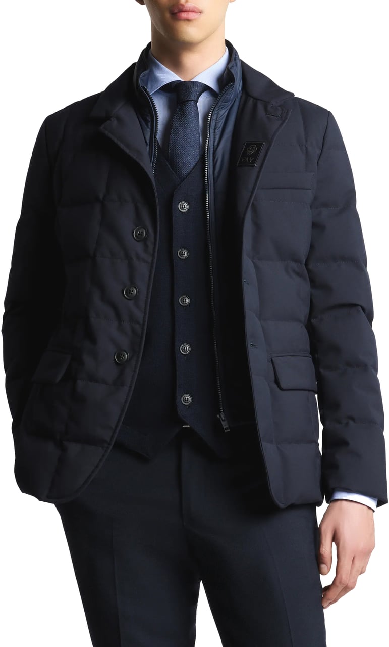 Fay Jackets Blue Blauw