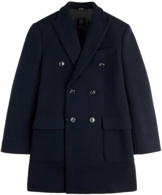 Fay Coats Blue Blauw