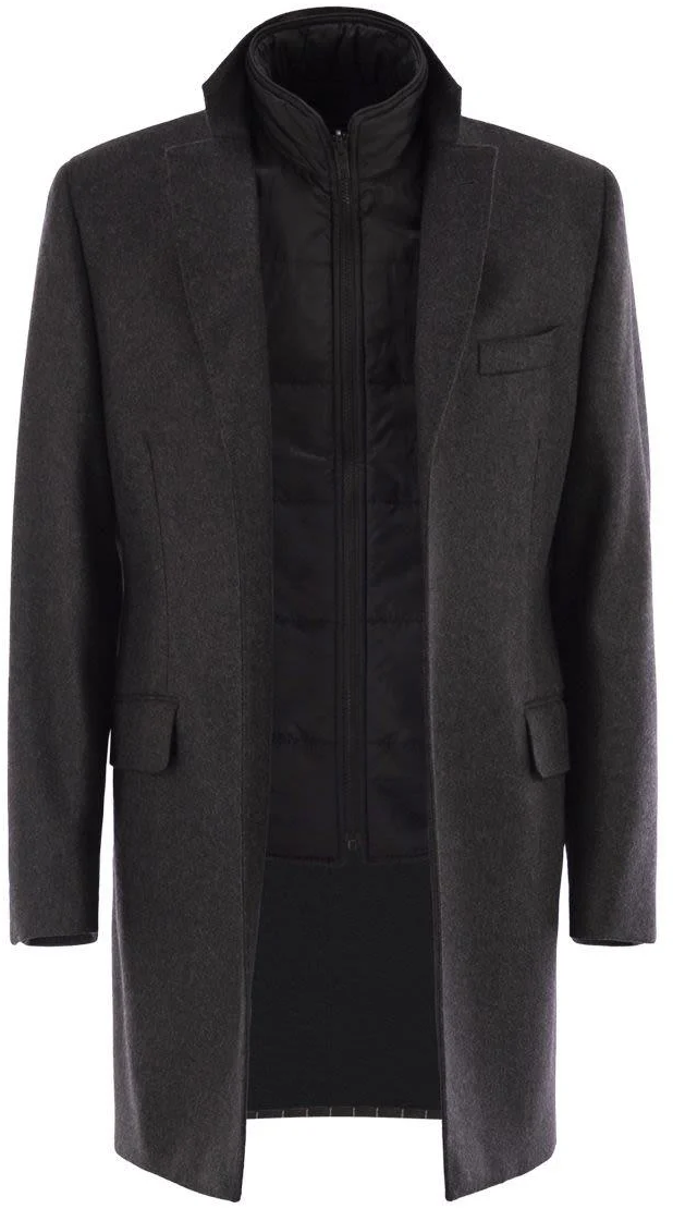 Fay Coats Nicotina Chiaro Bruin