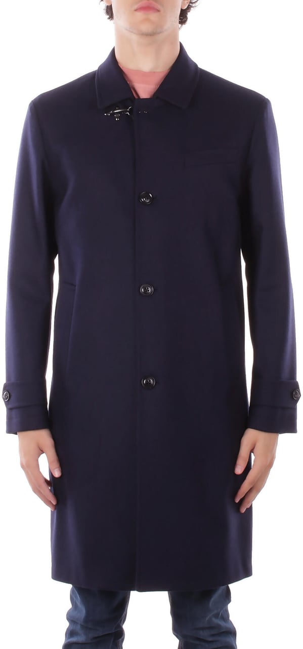 Fay Coats Blue Blauw