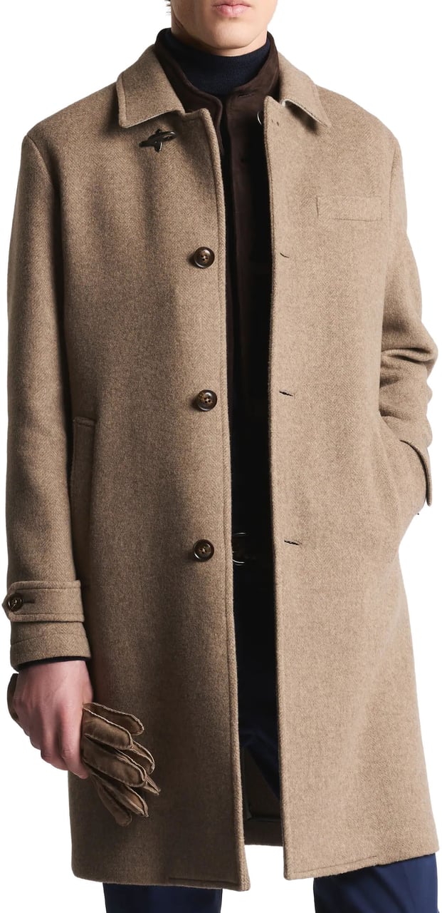 Fay Coats Camel Beige