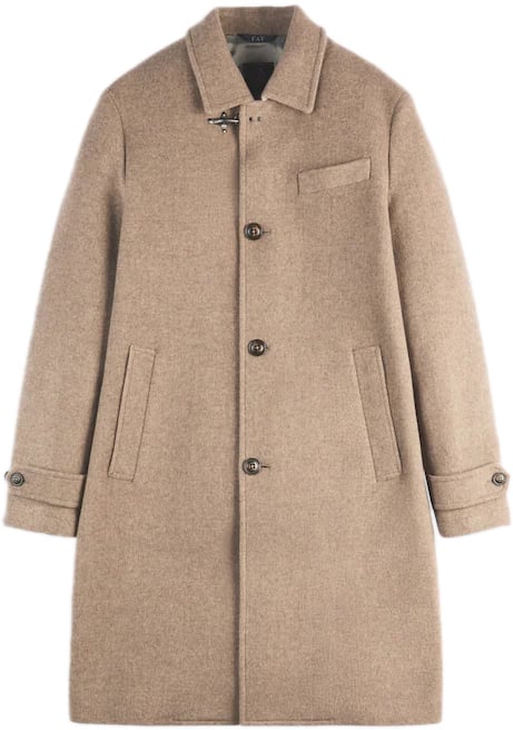 Fay Coats Camel Beige