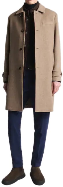 Fay Coats Camel Beige