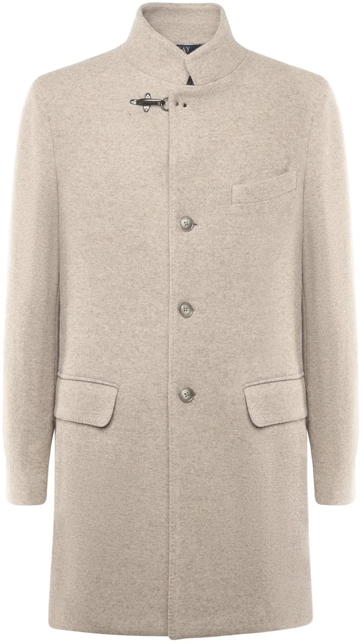Fay Coats Carne Medio Beige