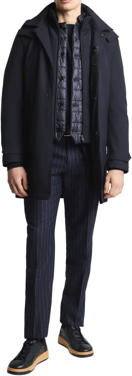 Fay Coats Blue Blauw