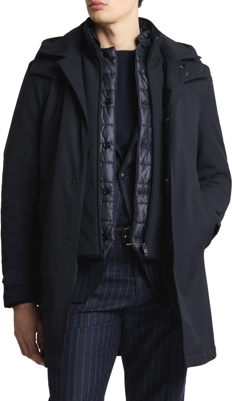 Fay Coats Blue Blauw