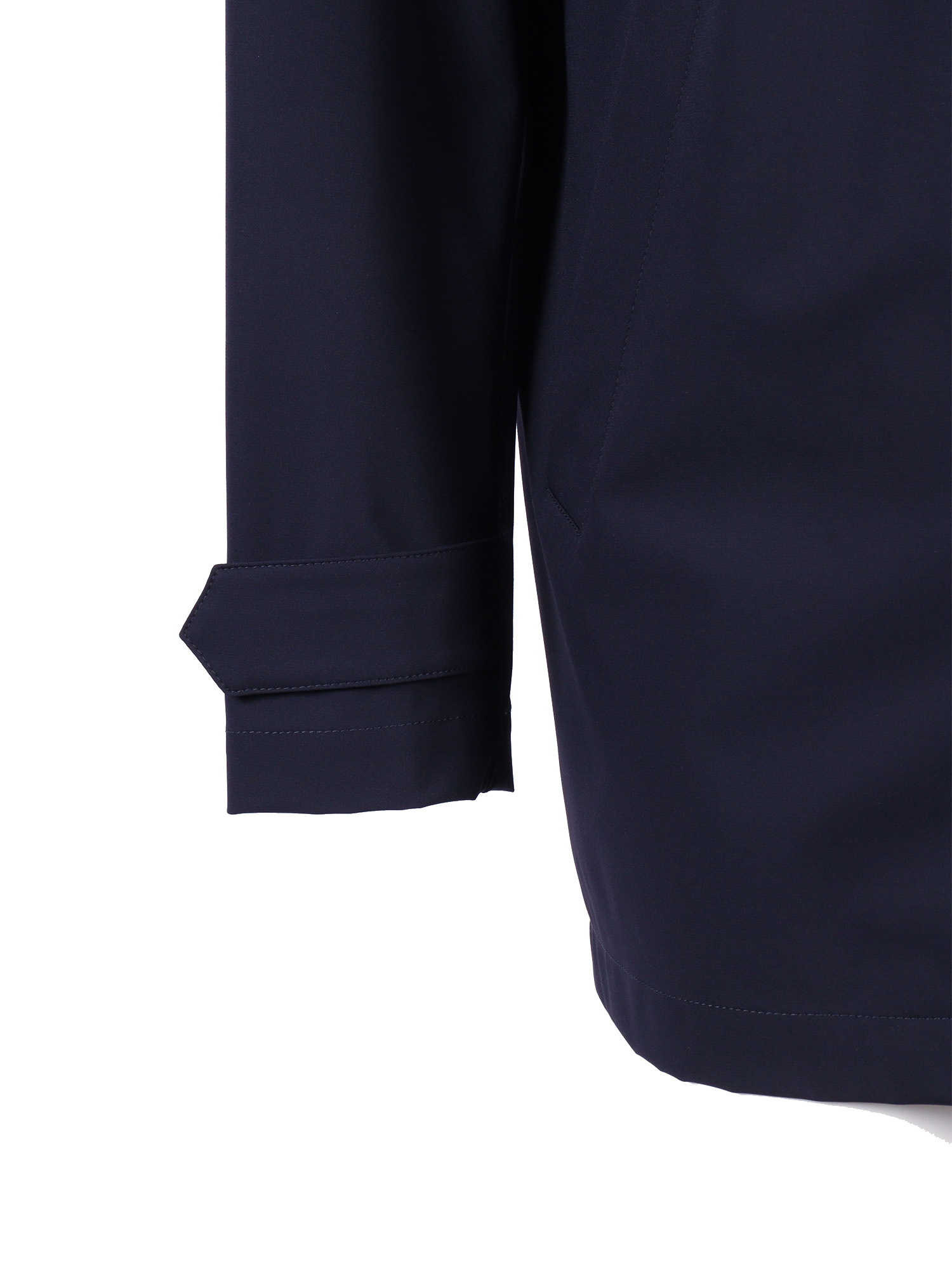 Fay Travel Morning Stretch Minimalist Casual Jacket Zwart