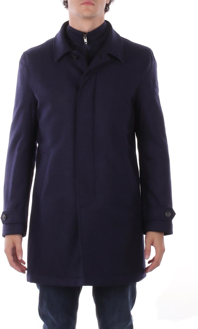 Fay Coats Blue Blauw