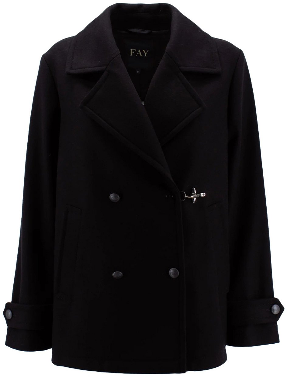 Fay Coats Black Zwart