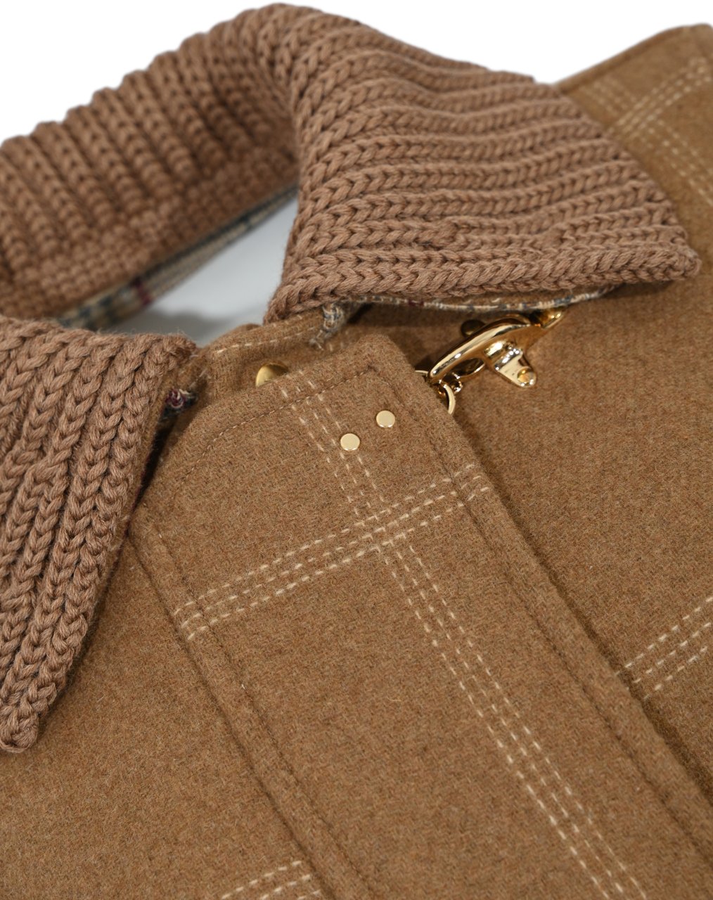 Fay Coats Biscotto Scuro Bruin