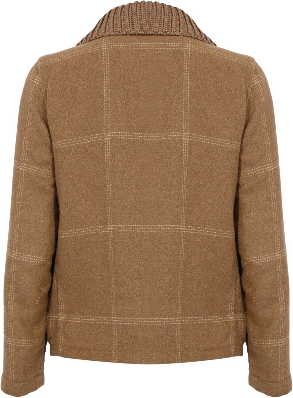 Fay Coats Biscotto Scuro Bruin