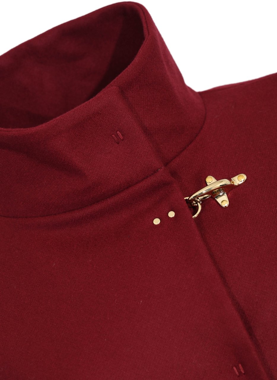 Fay Coats Rosso Sangue Rood