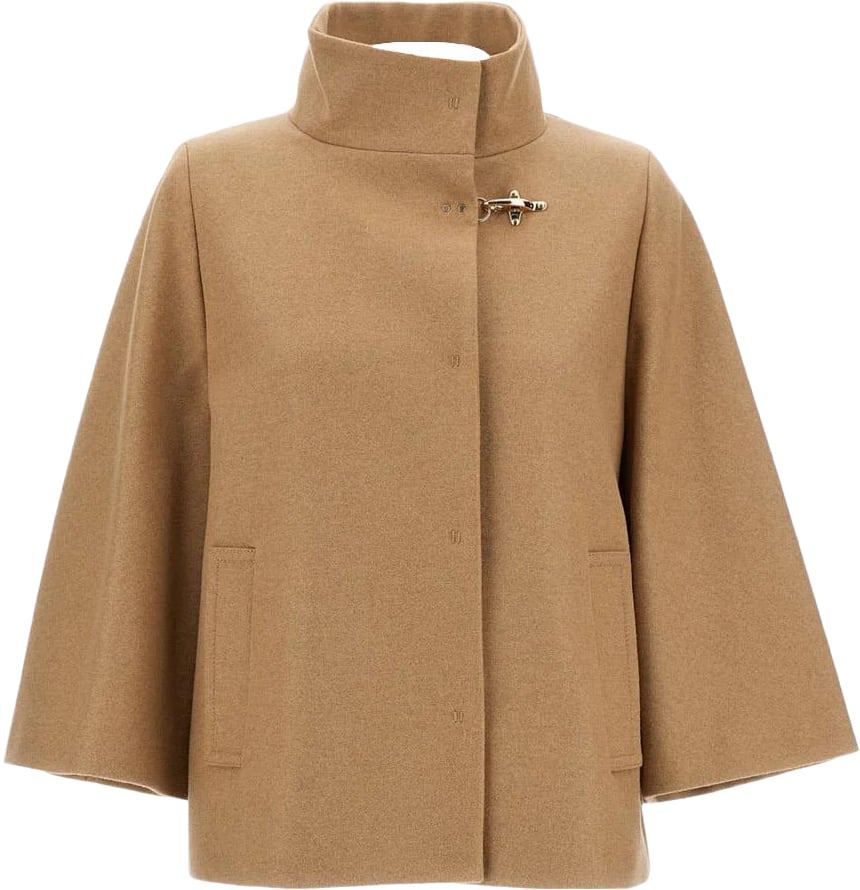 Fay Jackets Cammello Scuro Bruin