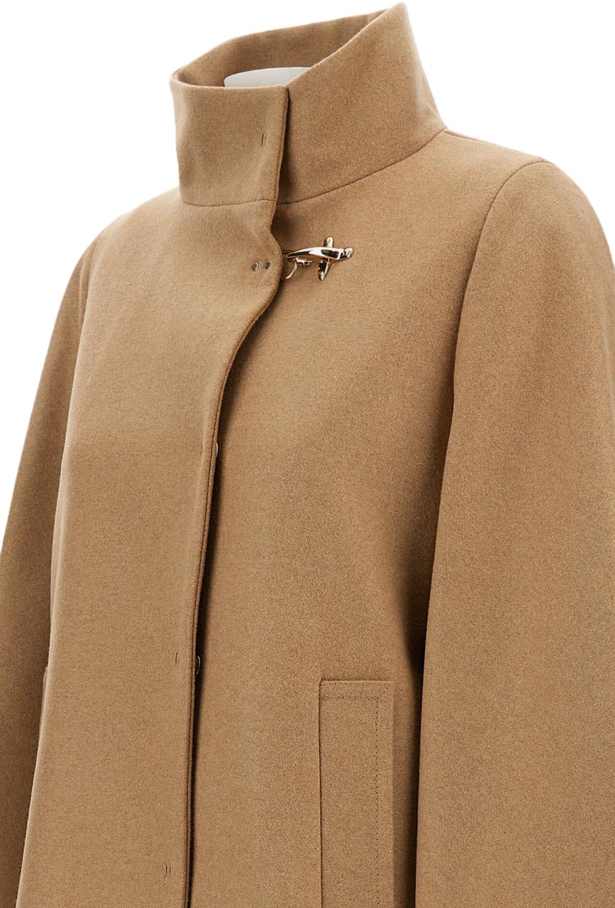 Fay Jackets Cammello Scuro Bruin