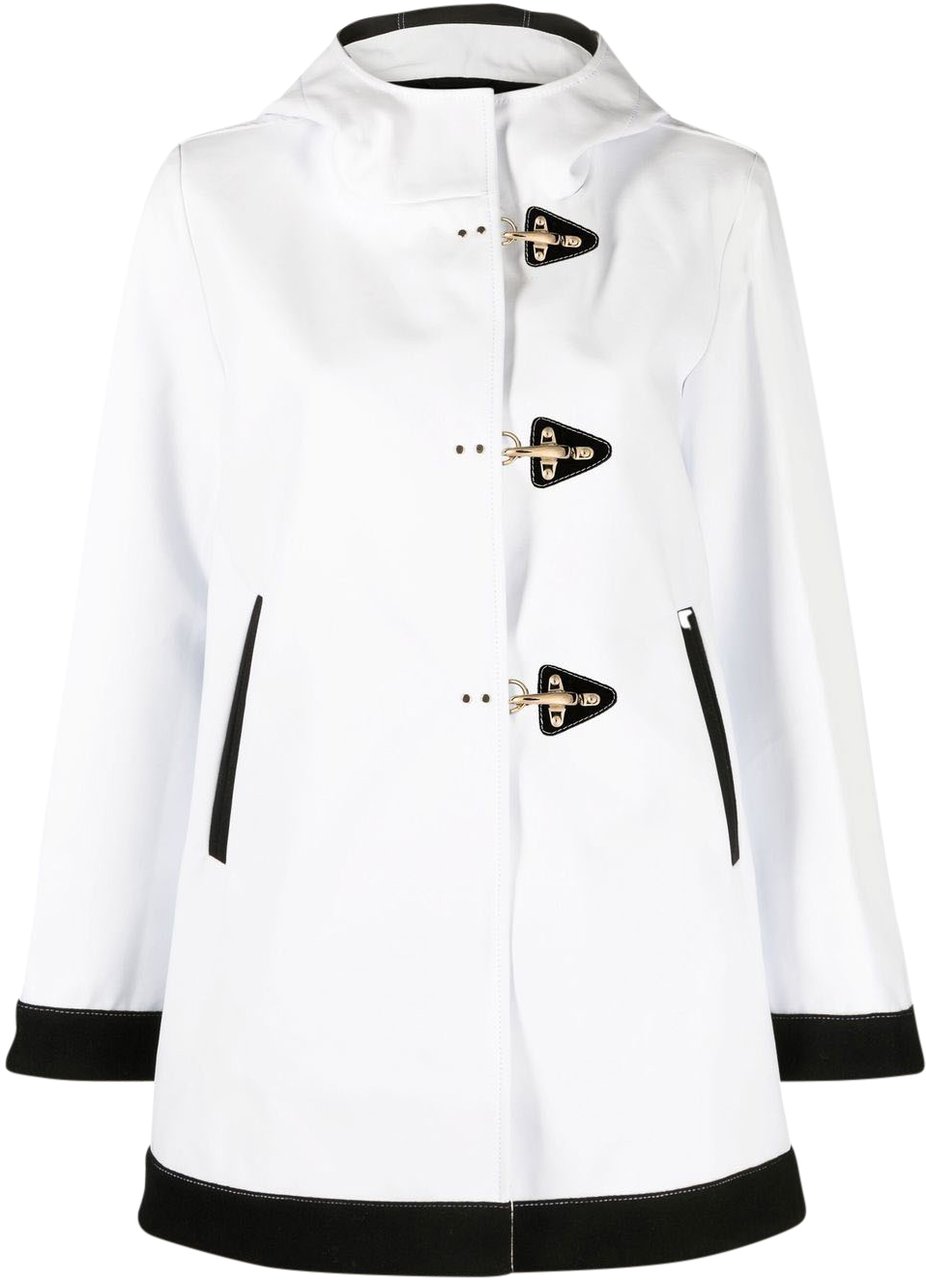 Fay Coats White Wit