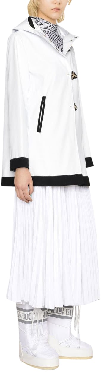 Fay Coats White Wit