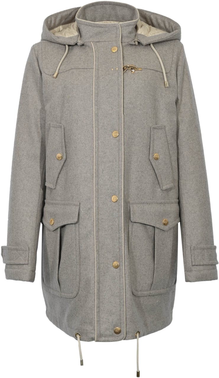 Fay Coats Beige Beige