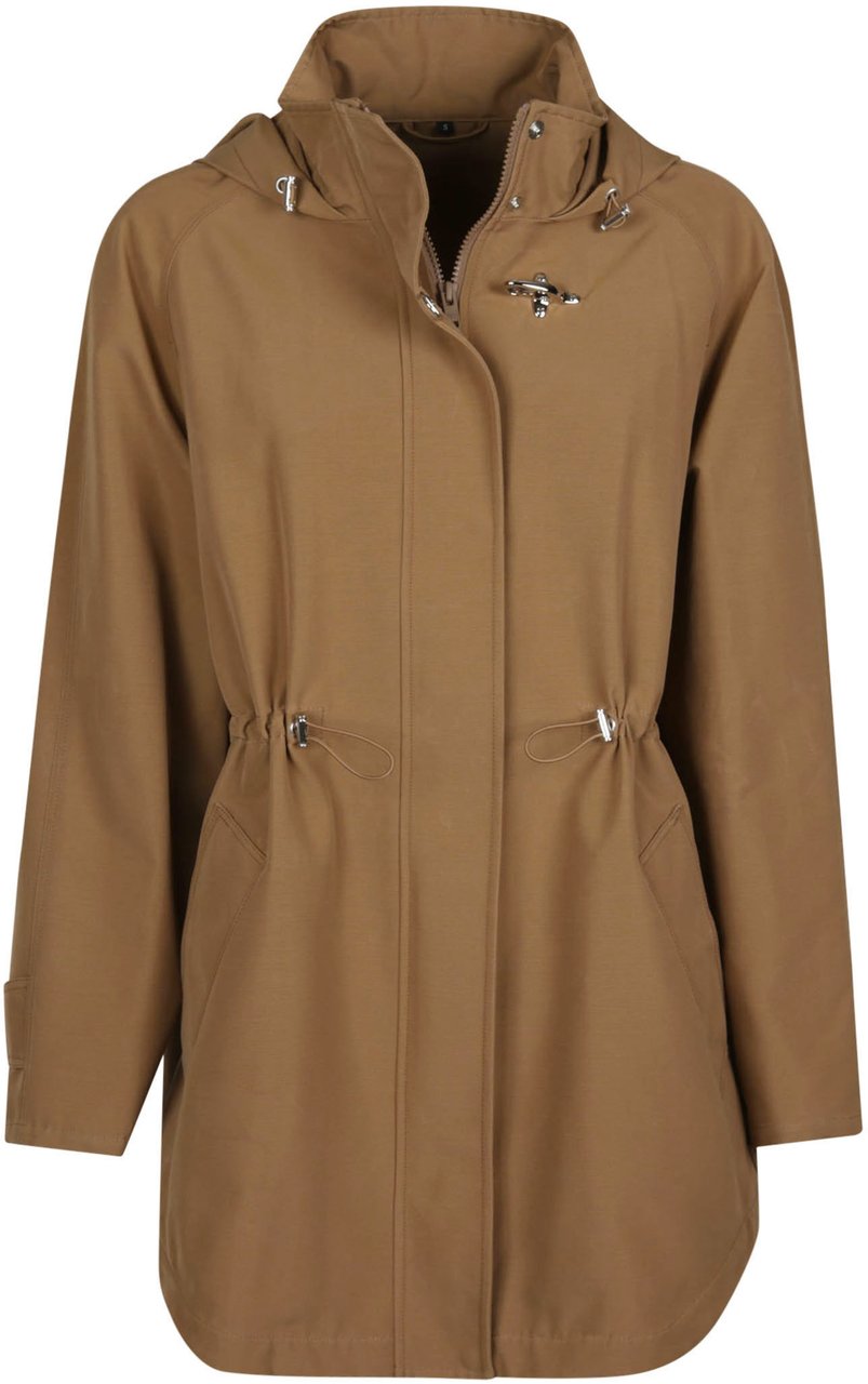 Fay Gancio Parka Brown Bruin