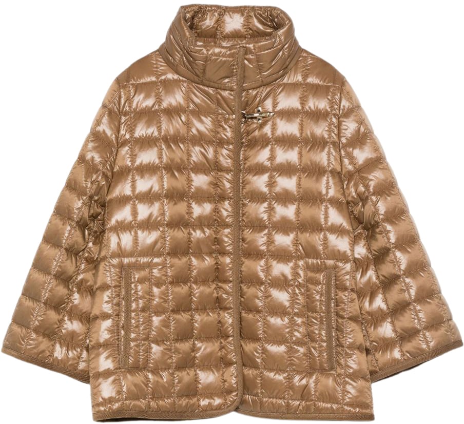 Fay Jackets Camel Beige