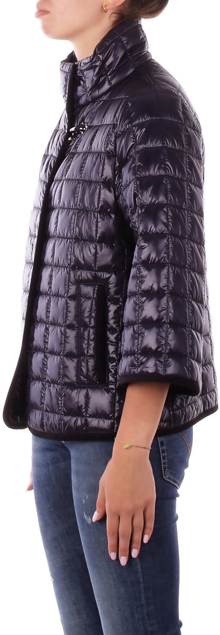Fay Coats Blu Petrolio Blauw