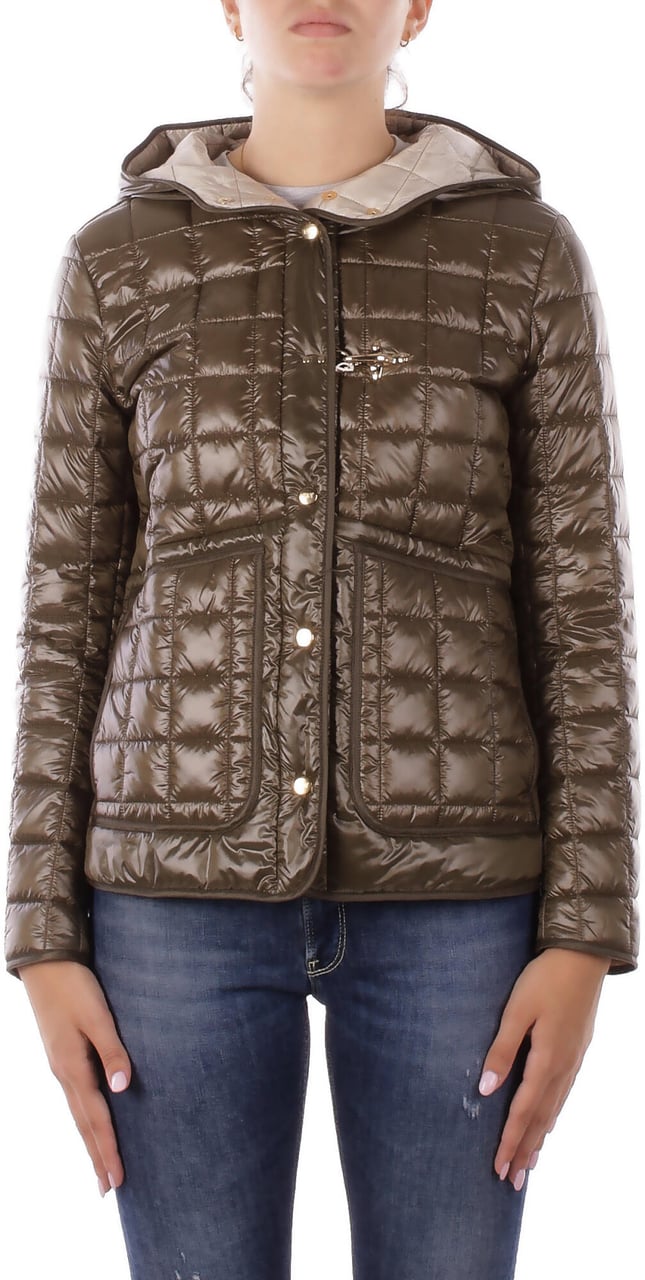 Fay Coats Military Groen