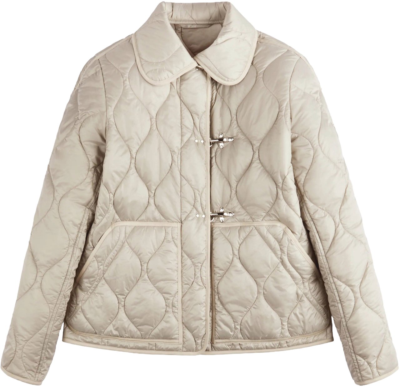 Fay Jackets Argento Scuro Taupe