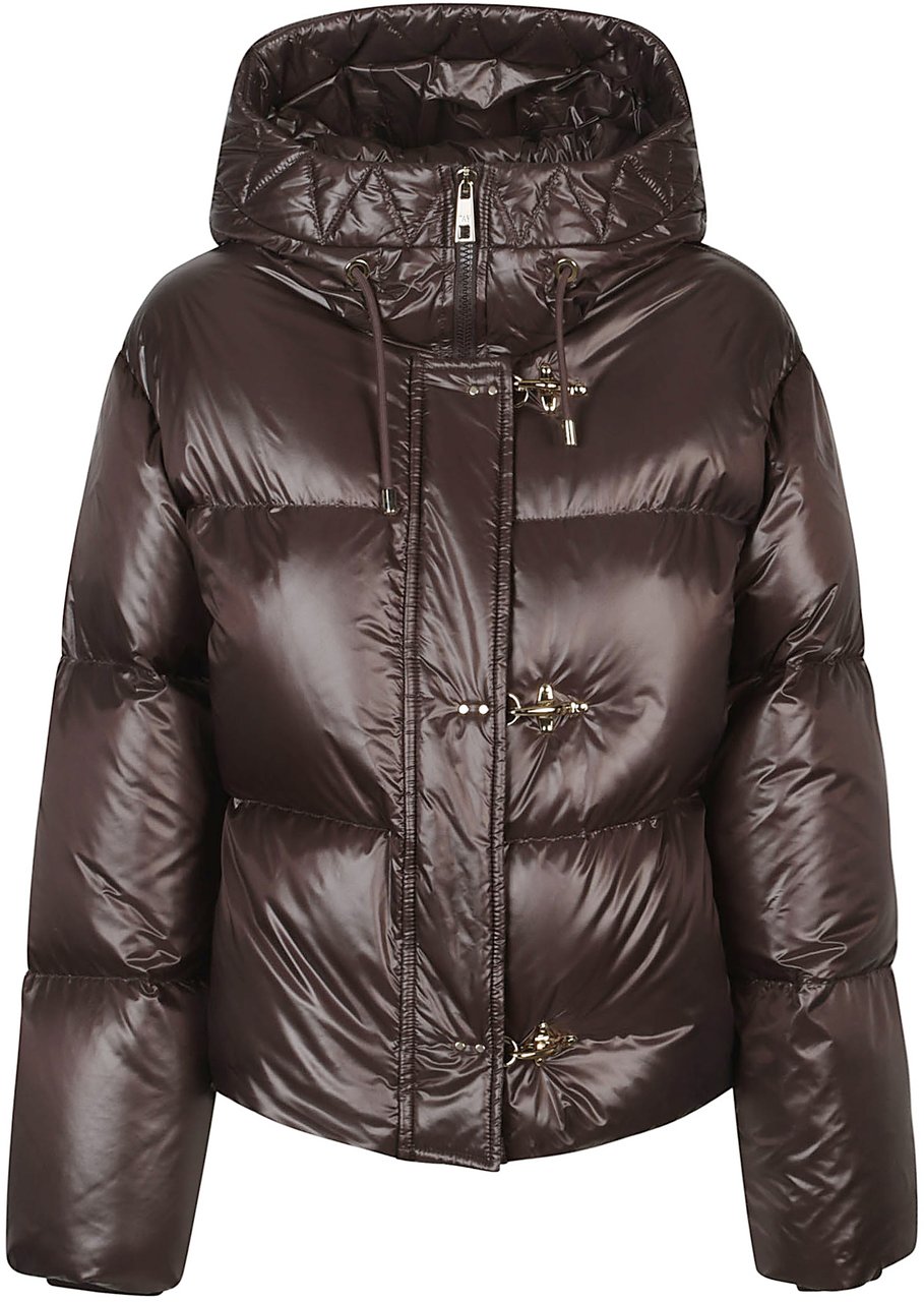 Fay Raglan Down Cape Brown Bruin