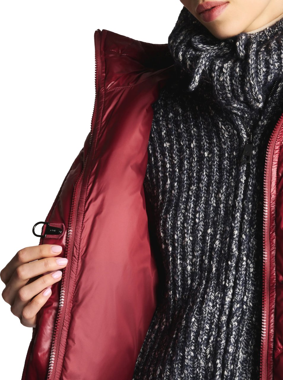 Fay Coats Cardinale Maroon