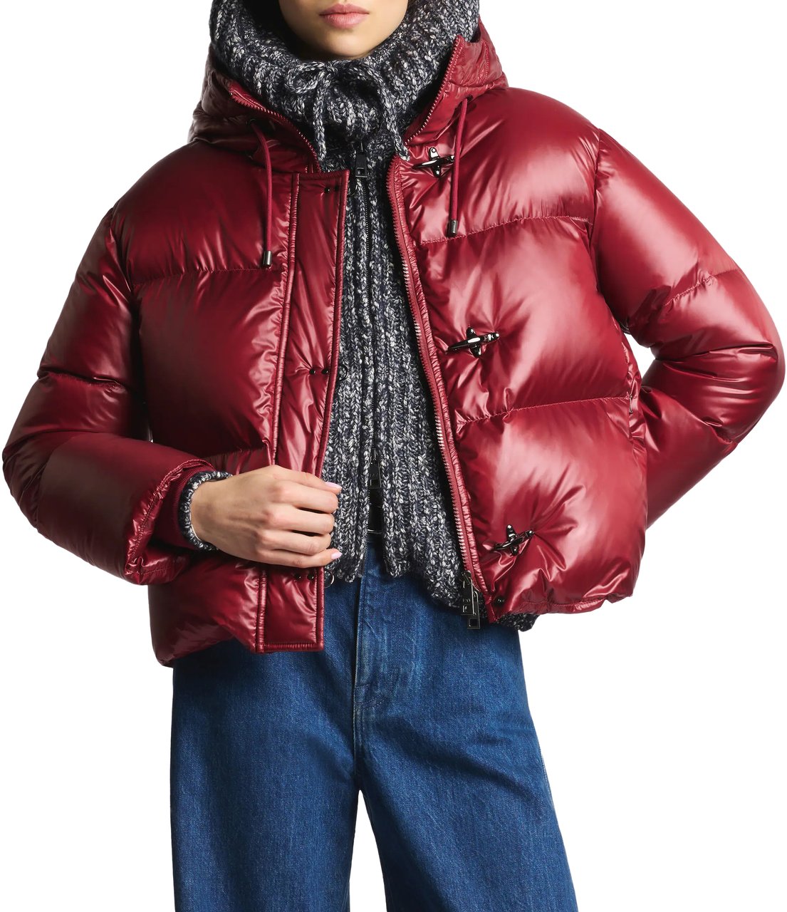 Fay Coats Cardinale Rood