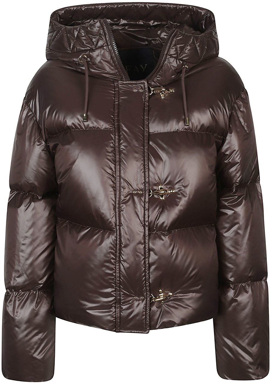 Fay Down Jacket Brown Bruin