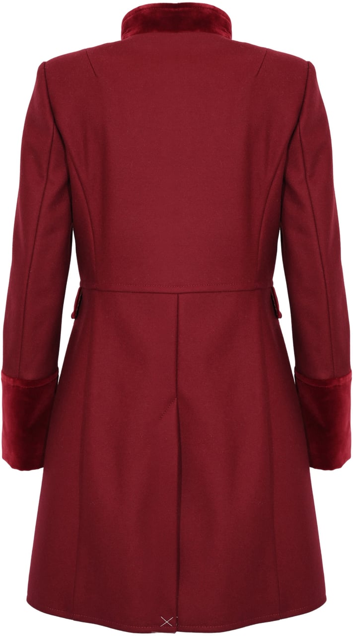 Fay Coats Rosso Sangue Rood