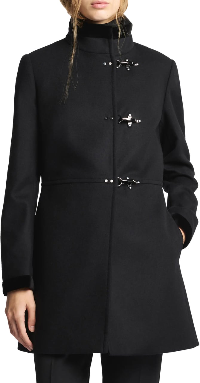 Fay Coats Black Zwart