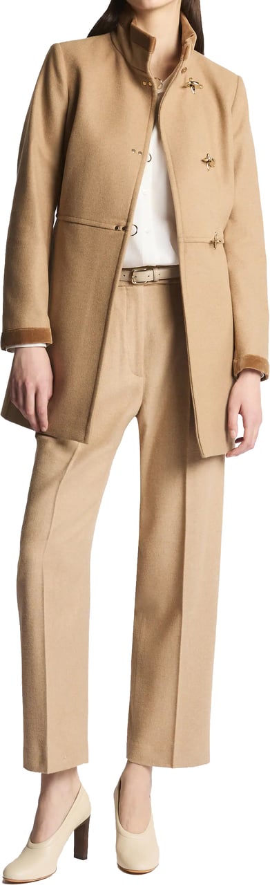 Fay Coats Cammello Scuro Beige