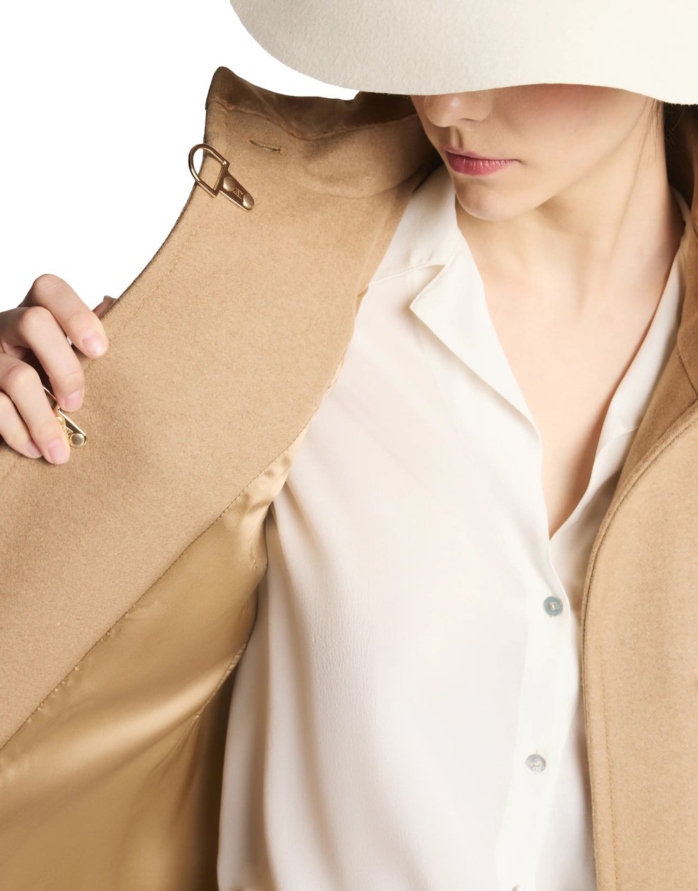 Fay Coats Cammello Scuro Beige