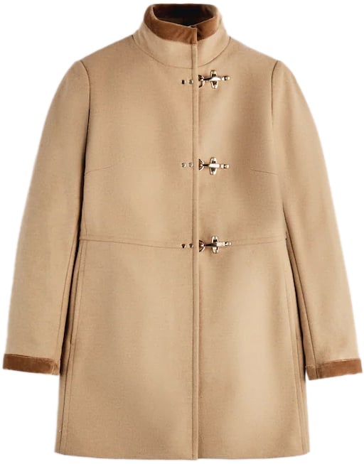 Fay Coats Camel Beige
