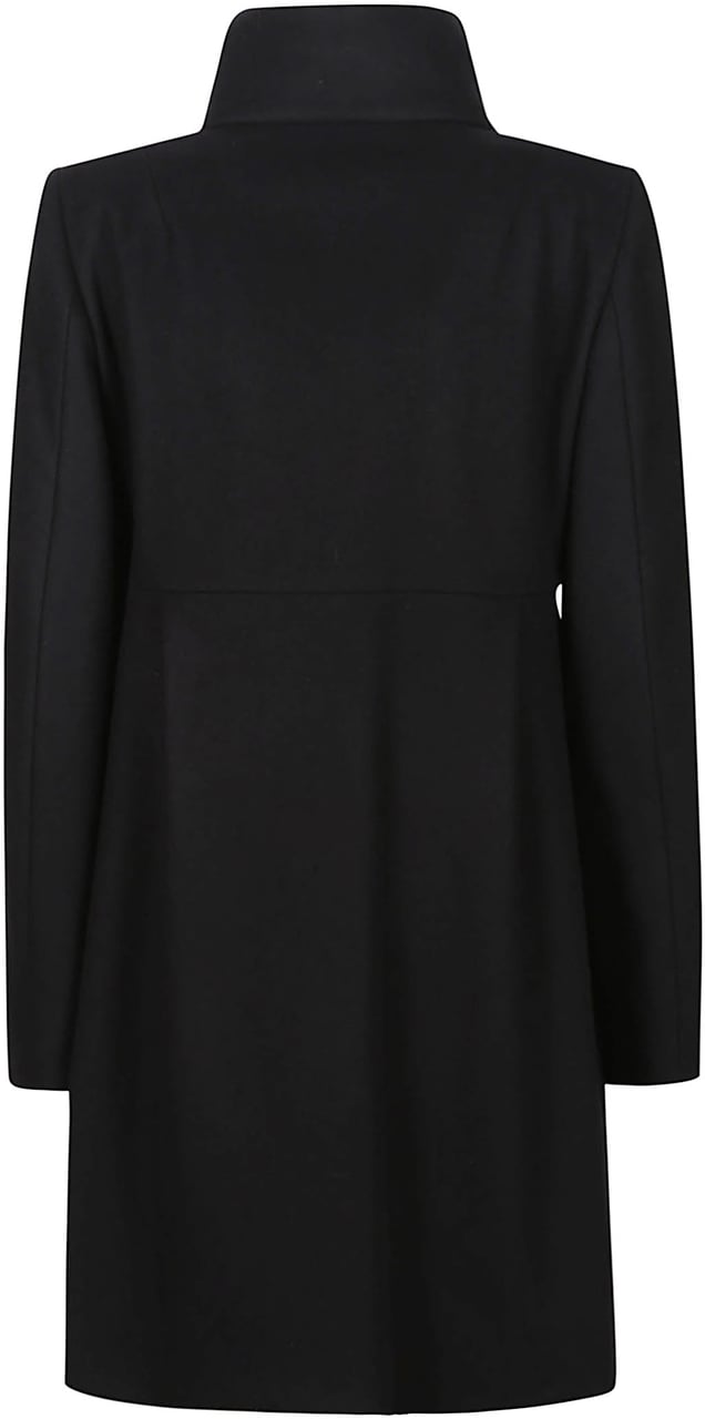 Fay Romantic Coat Black Zwart