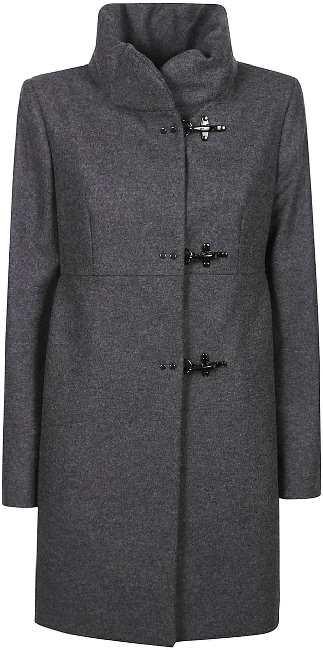 Fay Romantic Coat Grey Grijs