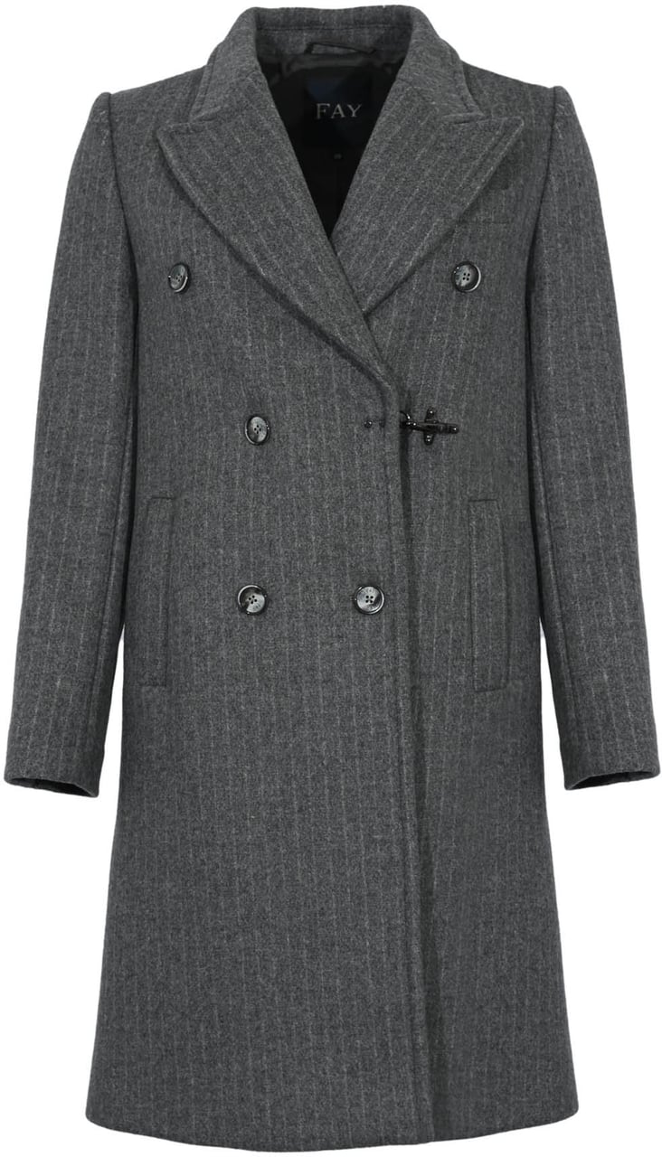 Fay Coats Nicotina Scuro Bruin