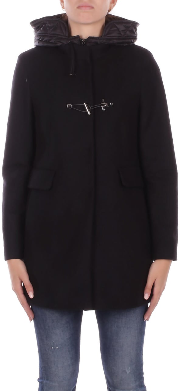 Fay Coats Black Zwart