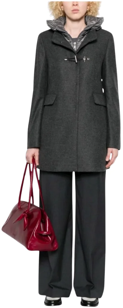 Fay Coats Nicotina Scuro Bruin