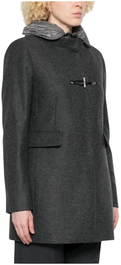 Fay Coats Nicotina Scuro Bruin