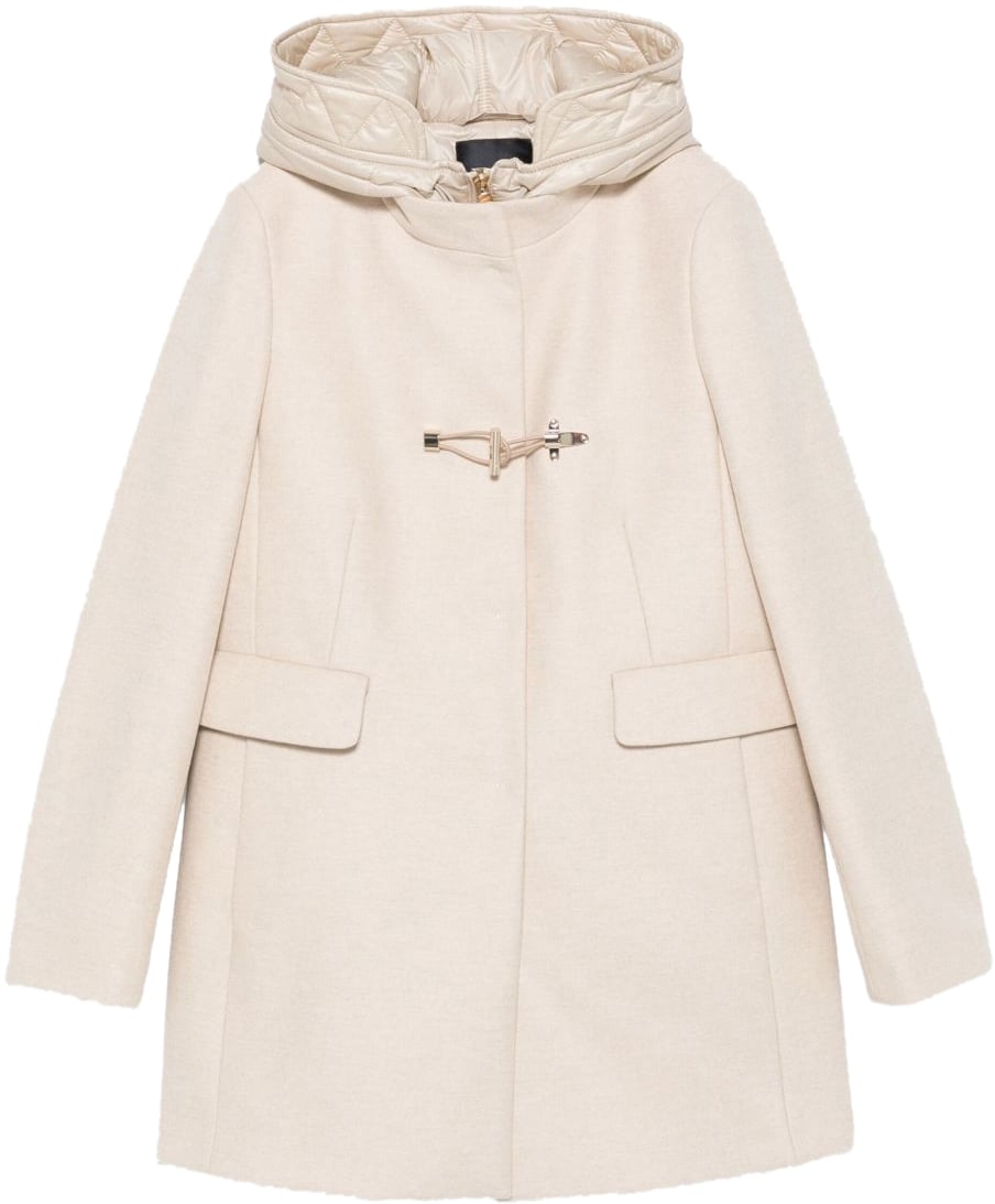 Fay Coats Ivory Wit