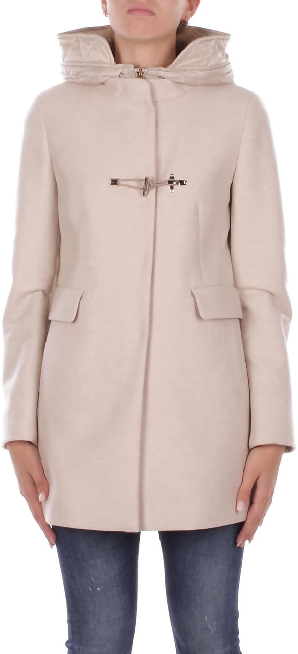 Fay Coats Ivory Wit