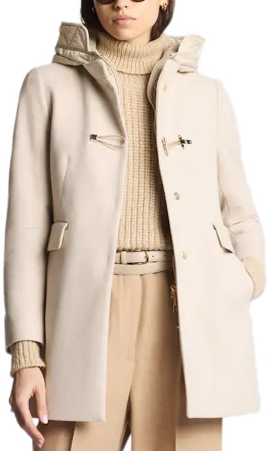 Fay Coats Ivory Wit