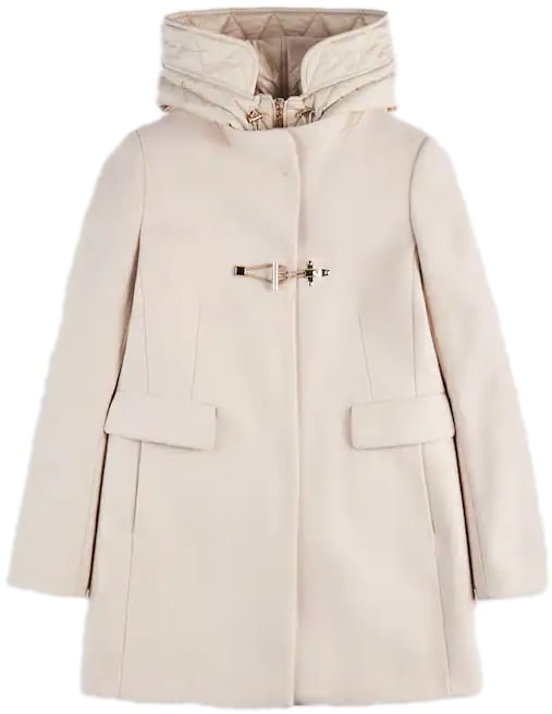 Fay Coats Ivory Wit