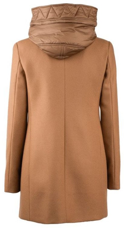 Fay Coats Cammello Scuro Bruin