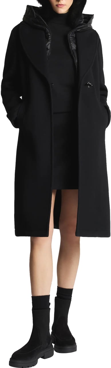 Fay Coats Black Zwart