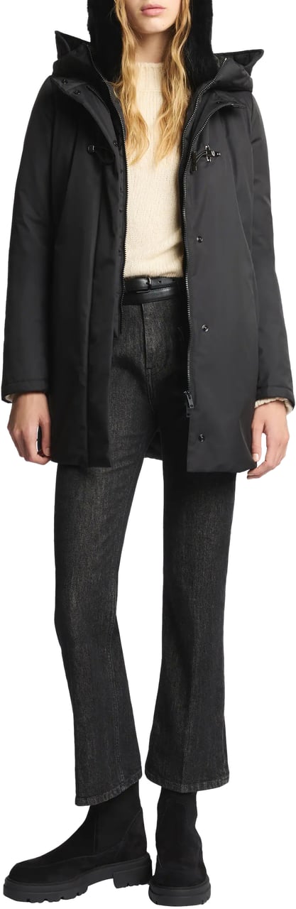 Fay Coats Black Zwart