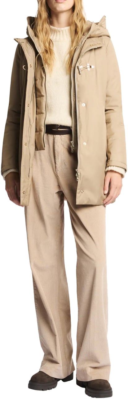 Fay Coats Camel Beige