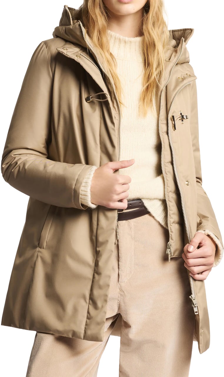 Fay Coats Camel Beige